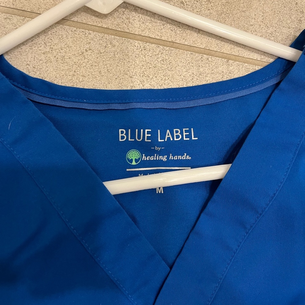 Men’s Blue Scrub Set - Picture 4 of 7